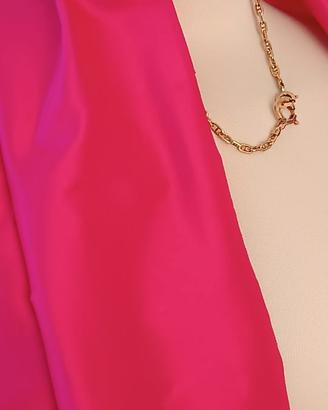 Tessuto Seta Shantung Vintage Originale Thailandia