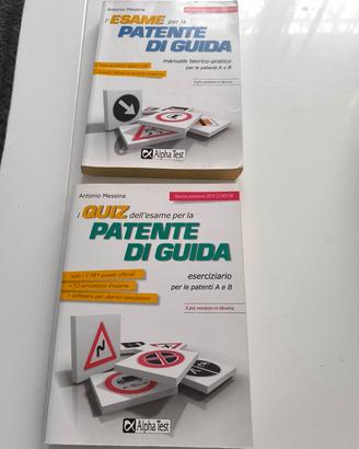 Libri per patente di guida A e B