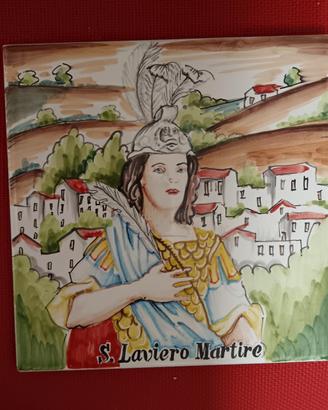 mattonella 20X20 San Laviero martire