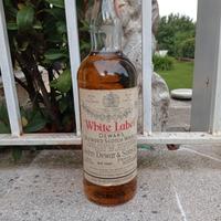 whisky White label vintage 