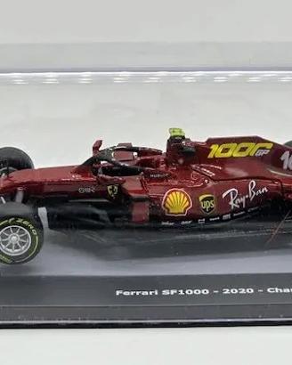 Ferrari F1 SF 1000 Leclerc scala 1/43 con espo