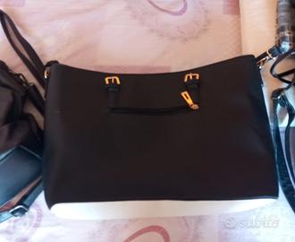 borse donna in pelle nera