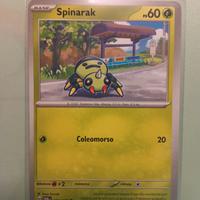 Carta Pokémon Spinarak 004/167