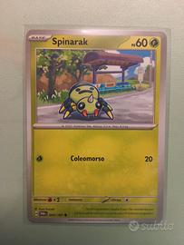 Carta Pokémon Spinarak 004/167