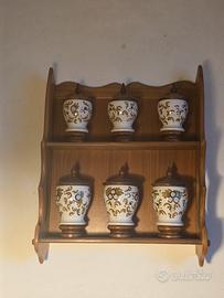Mensola Portaspezie  in Legno