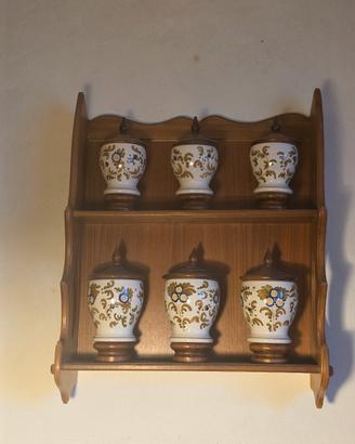 Mensola Portaspezie  in Legno