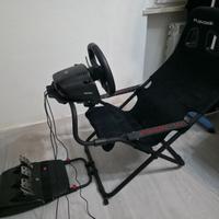 Logitech G923 + postazione Playseat Challenge