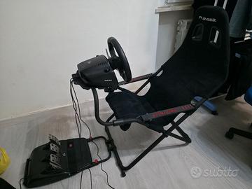 Logitech G923 + postazione Playseat Challenge