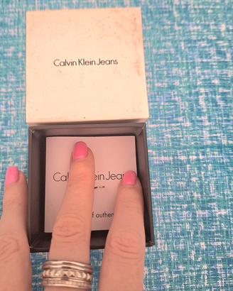 ANELLO ACCIAIO CALVIN KLEIN