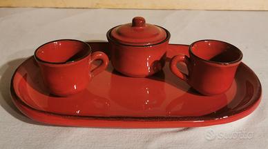 Vintage anni 80 coppia tazzine ceramica