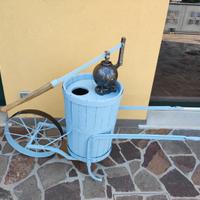 Carriola per verderame per abbellimento