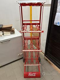 Scaffale espositore coca cola