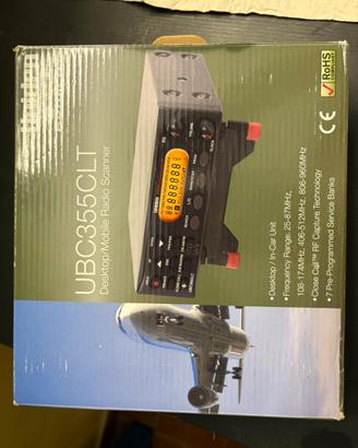 Scanner Uniden ubc355clt