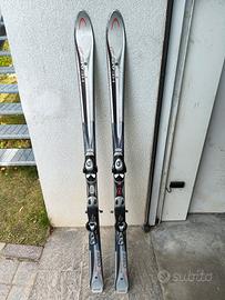 Sci discesa Head 160 cm con bastoncini