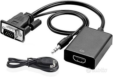 Adattatore da VGA Maschio a HDMI Femmina