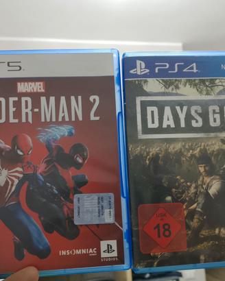 Spider-man2 e Days Gone