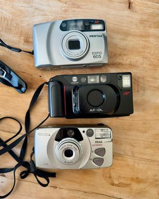 Macchine fotografiche analogiche anni 90