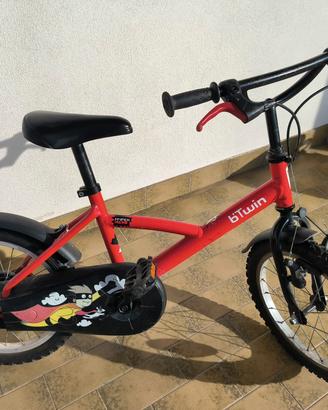 bici btwin 16" bambino