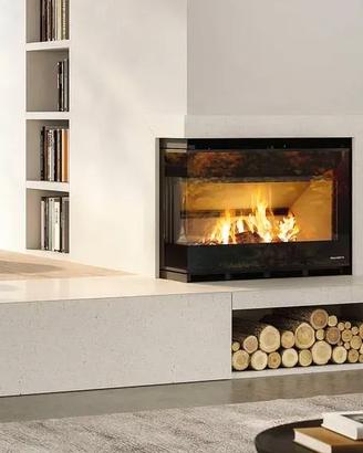 Inserto a legna Palazzetti GTM 80 Angolare SX