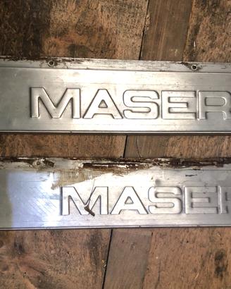 Maserati Ghibli battitacco per il tuo garage bar