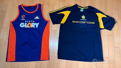 MAGLIETTE DA BASKET E CALCIO - AUSTRALIA PERTH