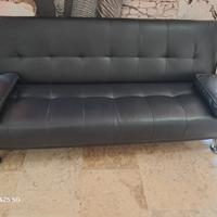 Divano letto in similpelle