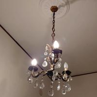 Lampadario a goccia e 2 lampadari ovali