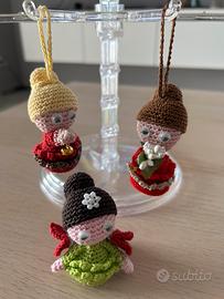 Portachiavi a uncinetto