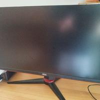 Monitor da gaming AOC 24G2U/BK