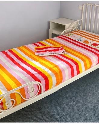 Letto allungabile e doghe, bianco