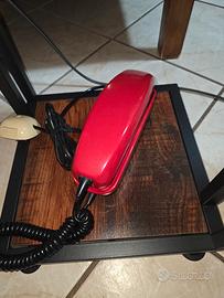 Telefono Gondola Face Standard anni 70 Rosso