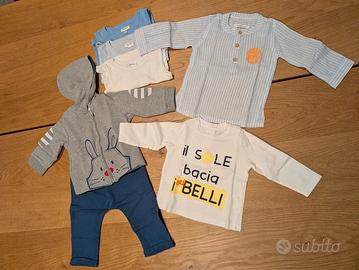 Set Abbigliamento  Bimbo 6-9m