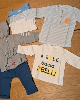 Set Abbigliamento  Bimbo 6-9m