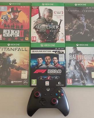 🎮Xbox One 10 Giochi+Controller Originale Xbox!!