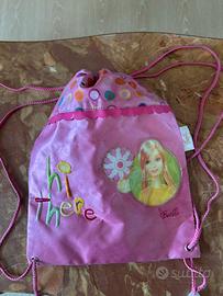 Sacchetta Barbie rosa regolabile