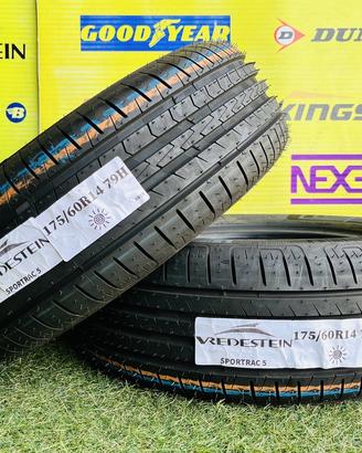 X2: Estive 175/60R14 79H -VREDESTEIN- al 100%