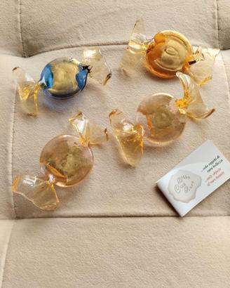 Caramelle vetro di murano 