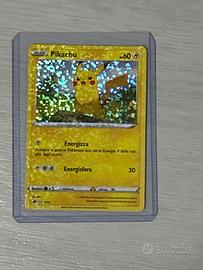 HERROR HOLO PRINT pikachu 7/15 mc donalds 2022 (GD
