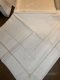 Kit lenzuola matrimoniale canetta