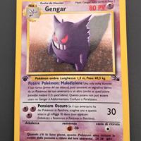 Gengar Fossil ITA 1a Edizione Holo NM-EX #5/62 Pok