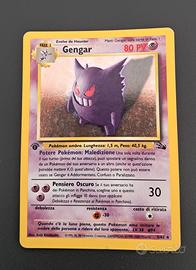 Gengar Fossil ITA 1a Edizione Holo NM-EX #5/62 Pok