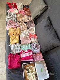 Lot vestiti bimba 9-12 mesi 74-80cm