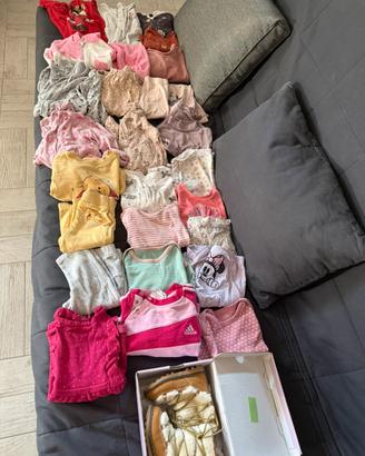 Lot vestiti bimba 9-12 mesi 74-80cm