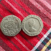 monete inglesi vecchie 