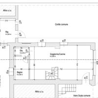 Porzione di casa ristrutturata a nuovo in centro