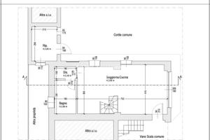 Porzione di casa ristrutturata a nuovo in centro