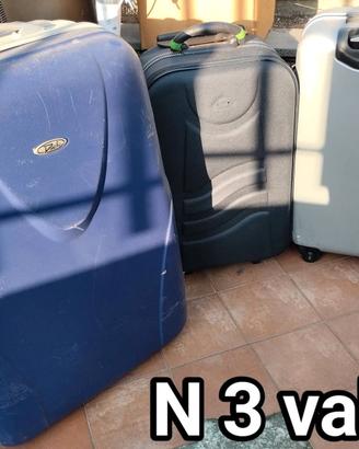N 3 valigie 