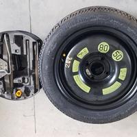 PEUGEOT 208 RUOTINO PNEUMATICO SCORTA KIT ATTREZZI