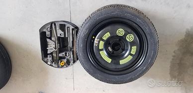 PEUGEOT 208 RUOTINO PNEUMATICO SCORTA KIT ATTREZZI