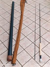 canna da pesca a mosca Carbocast fly 244 cm.